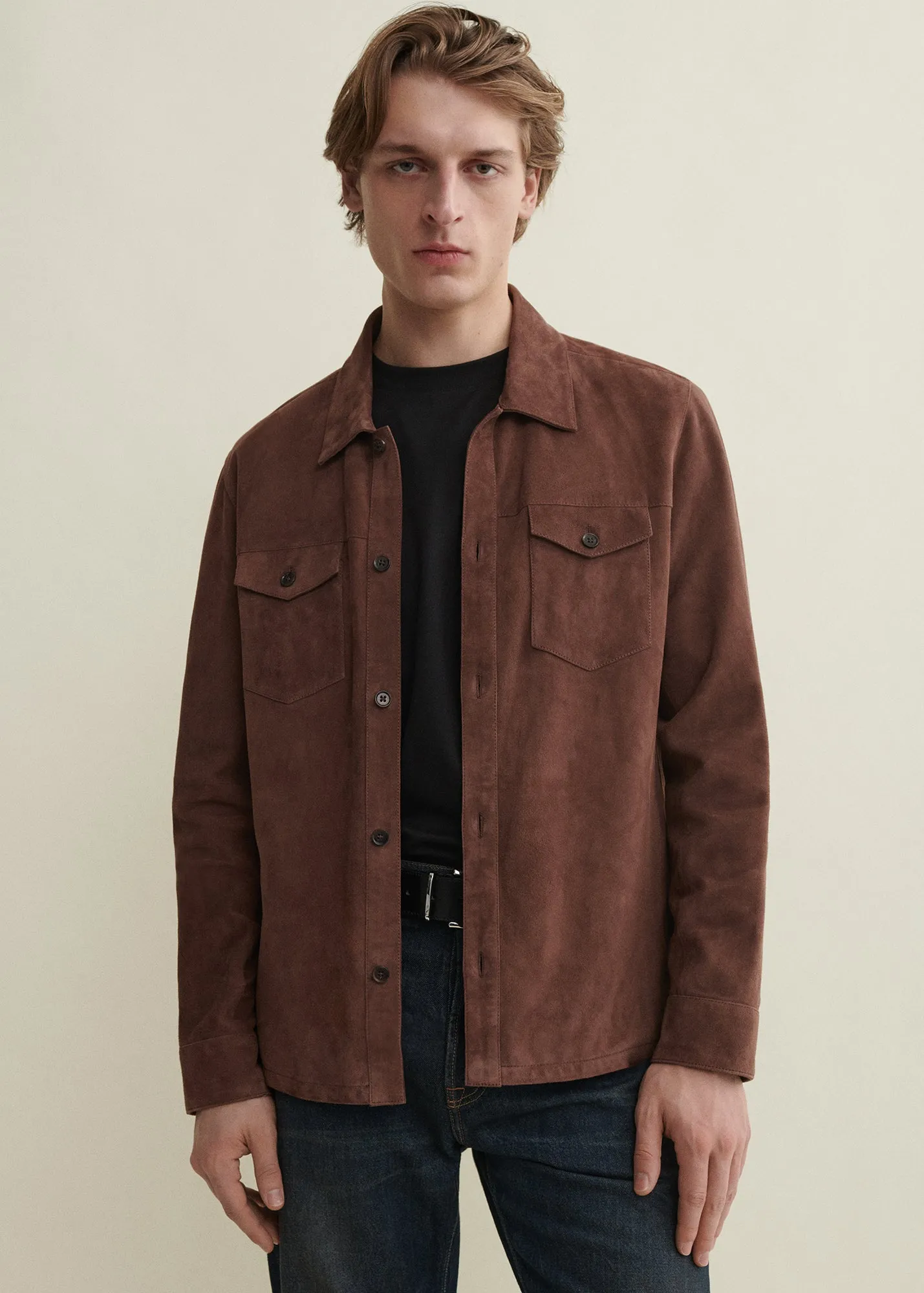DEX | Suede Western Shirt sold by ARMA