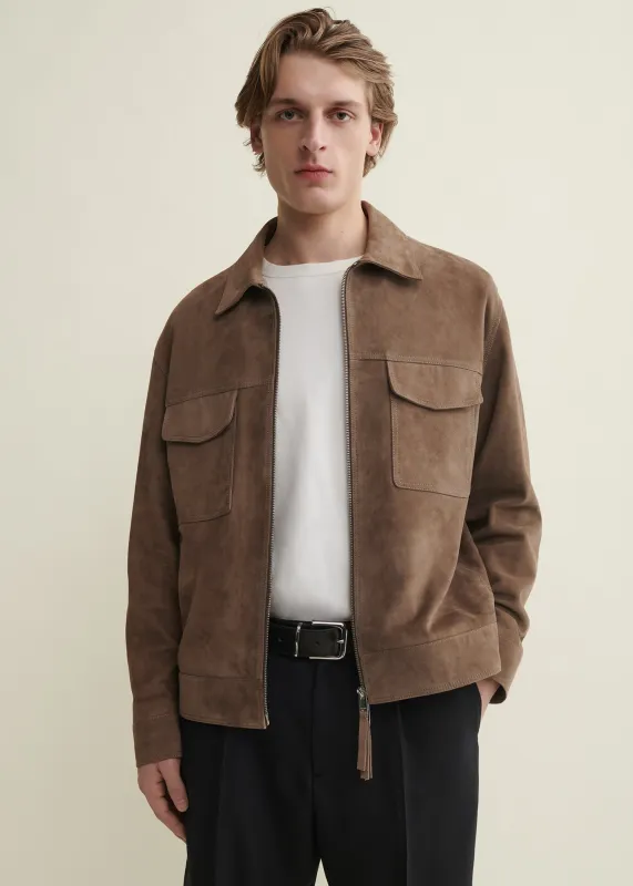 KALE |  Suede Jacket sold by ARMA