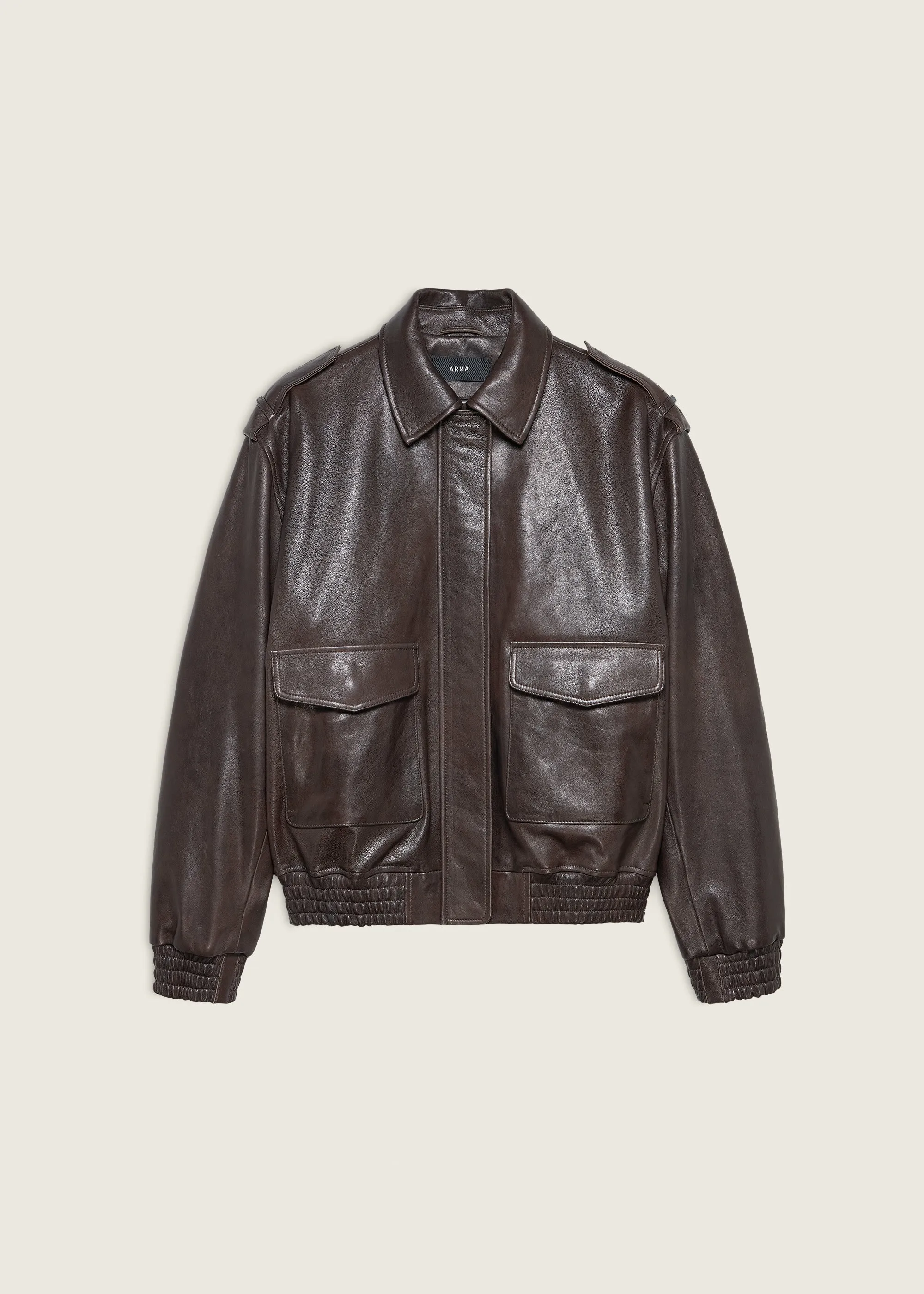 ASTRA | Leather Jacket sold by ARMA product image thumbnail 5