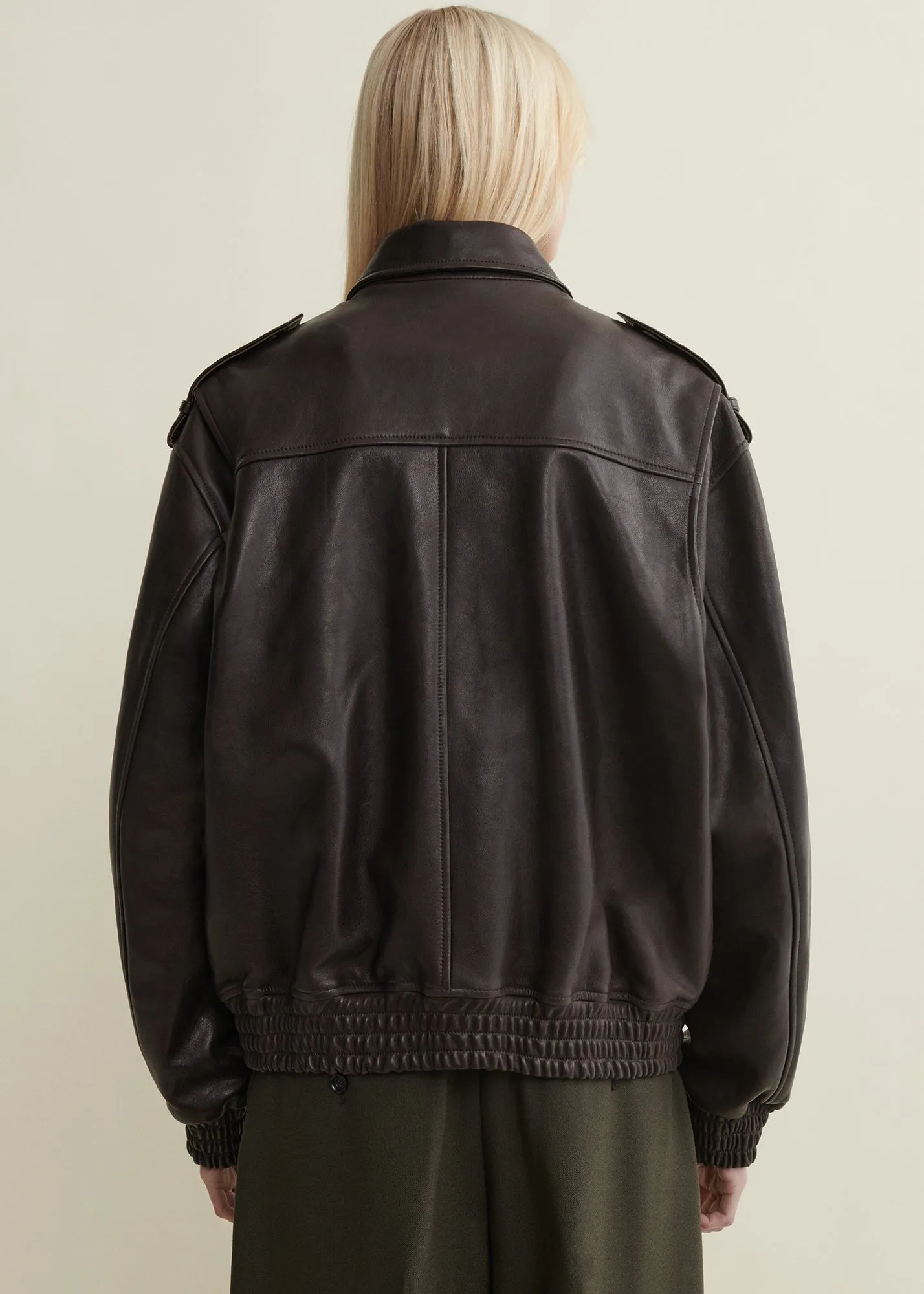 ASTRA | Leather Jacket sold by ARMA product image thumbnail 4