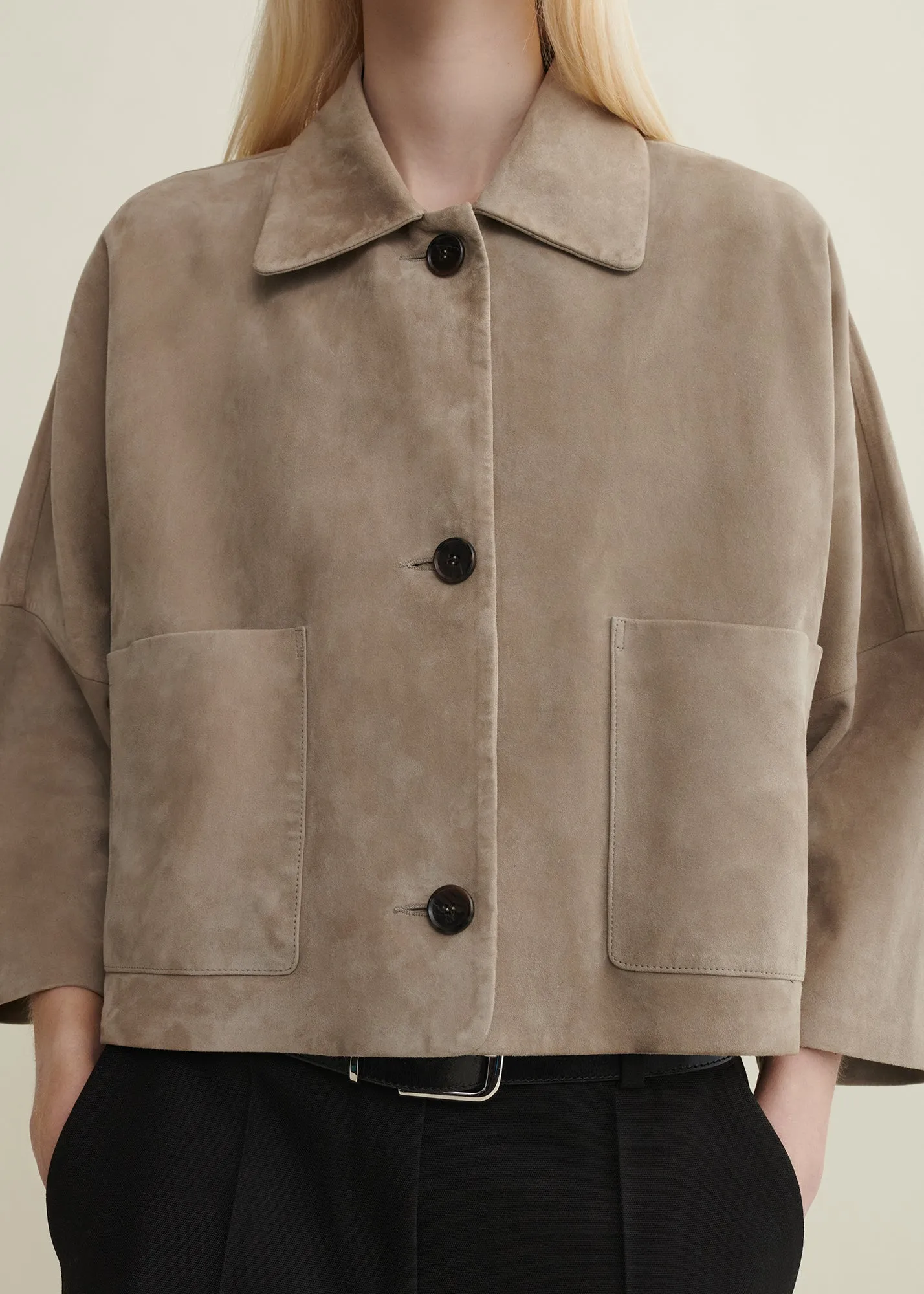 ZHOU | Suede Top sold by ARMA product image thumbnail 3