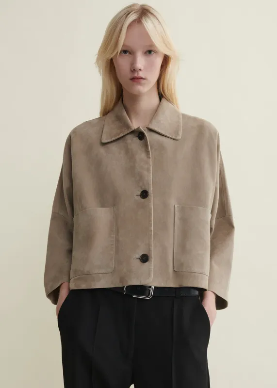 ZHOU | Suede Top made by ARMA