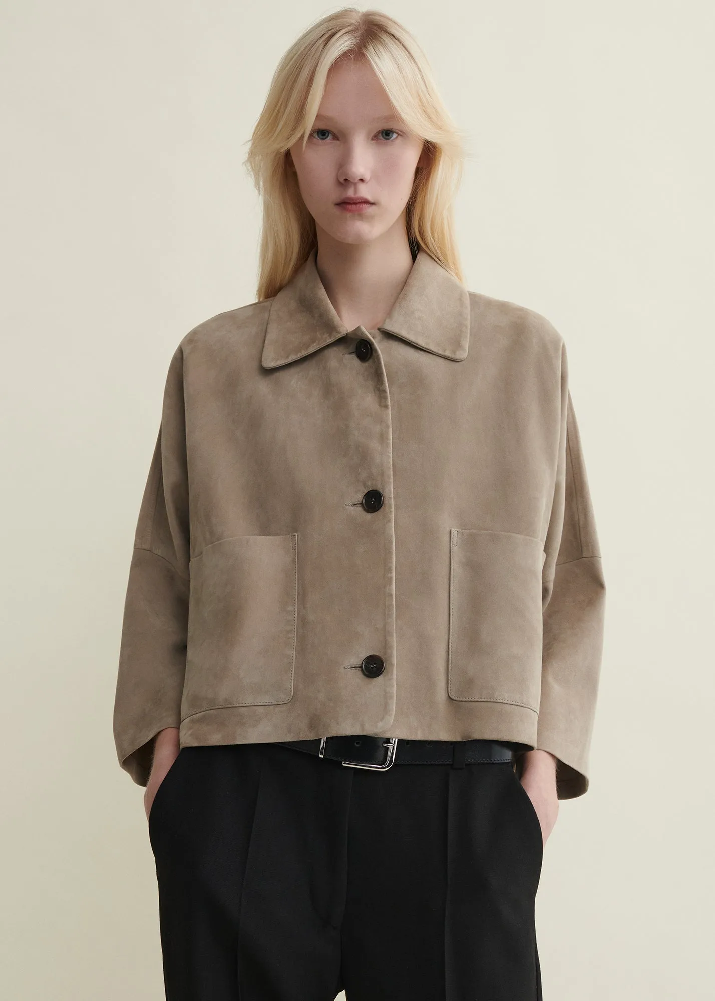 ZHOU | Suede Top sold by ARMA