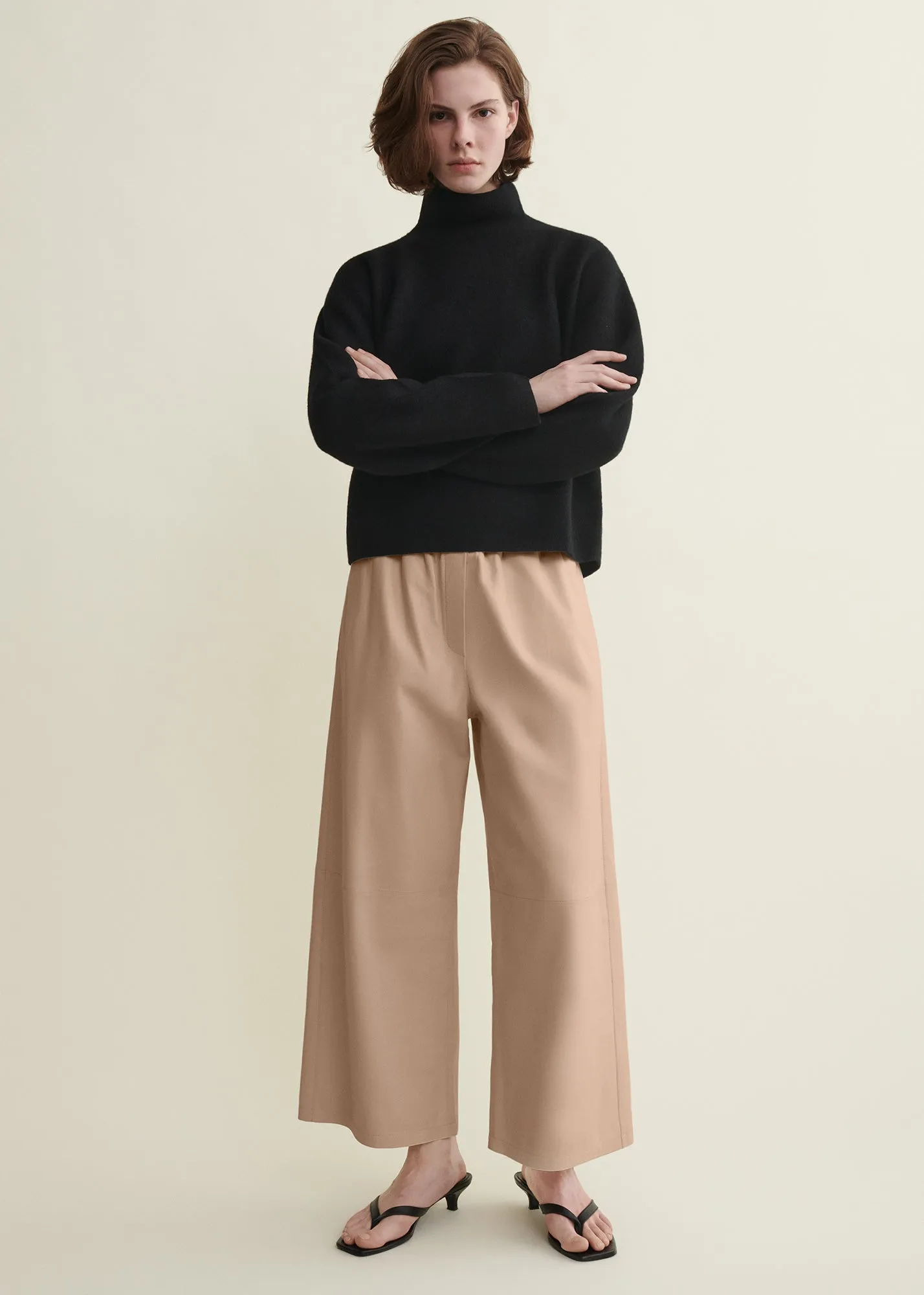 ELIZABETH | Leather Culotte sold by ARMA