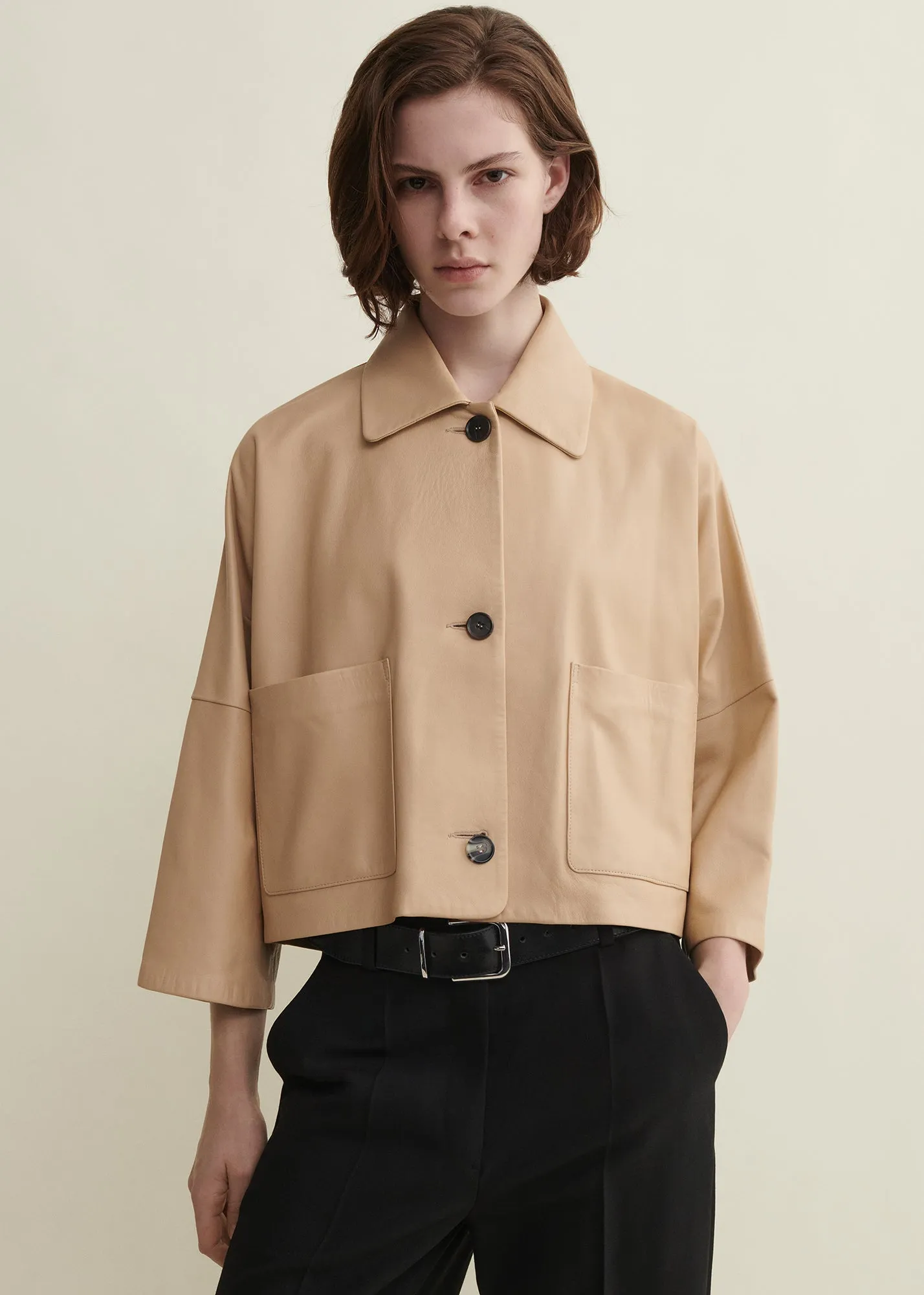 ZHOU | Leather Top sold by ARMA