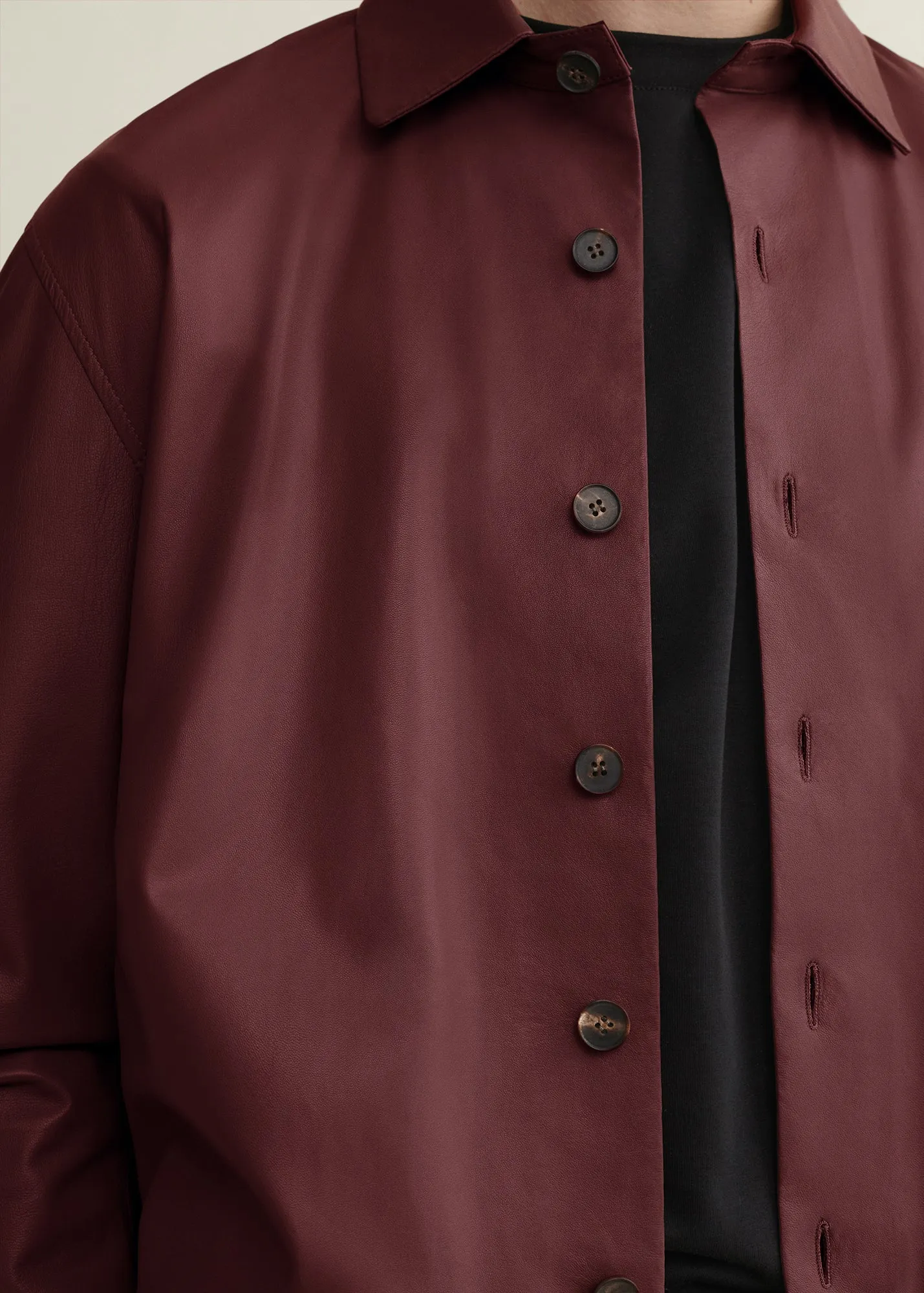 LUSH | Leather Shirt sold by ARMA product image thumbnail 3