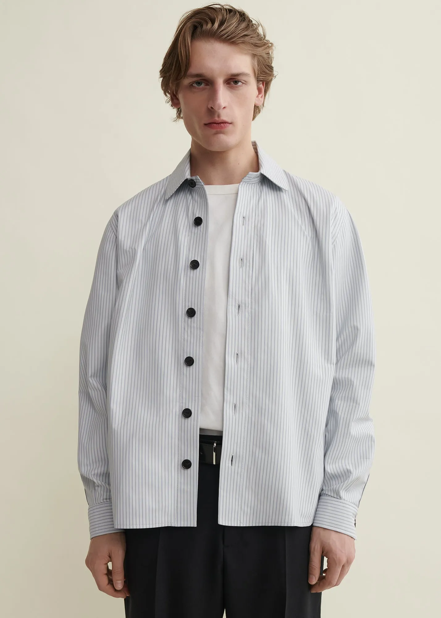 LUSH | Leather Shirt sold by ARMA