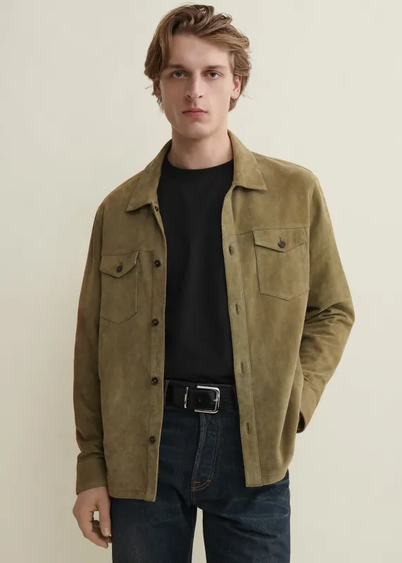 DEX | Suede Western Shirt sold by ARMA