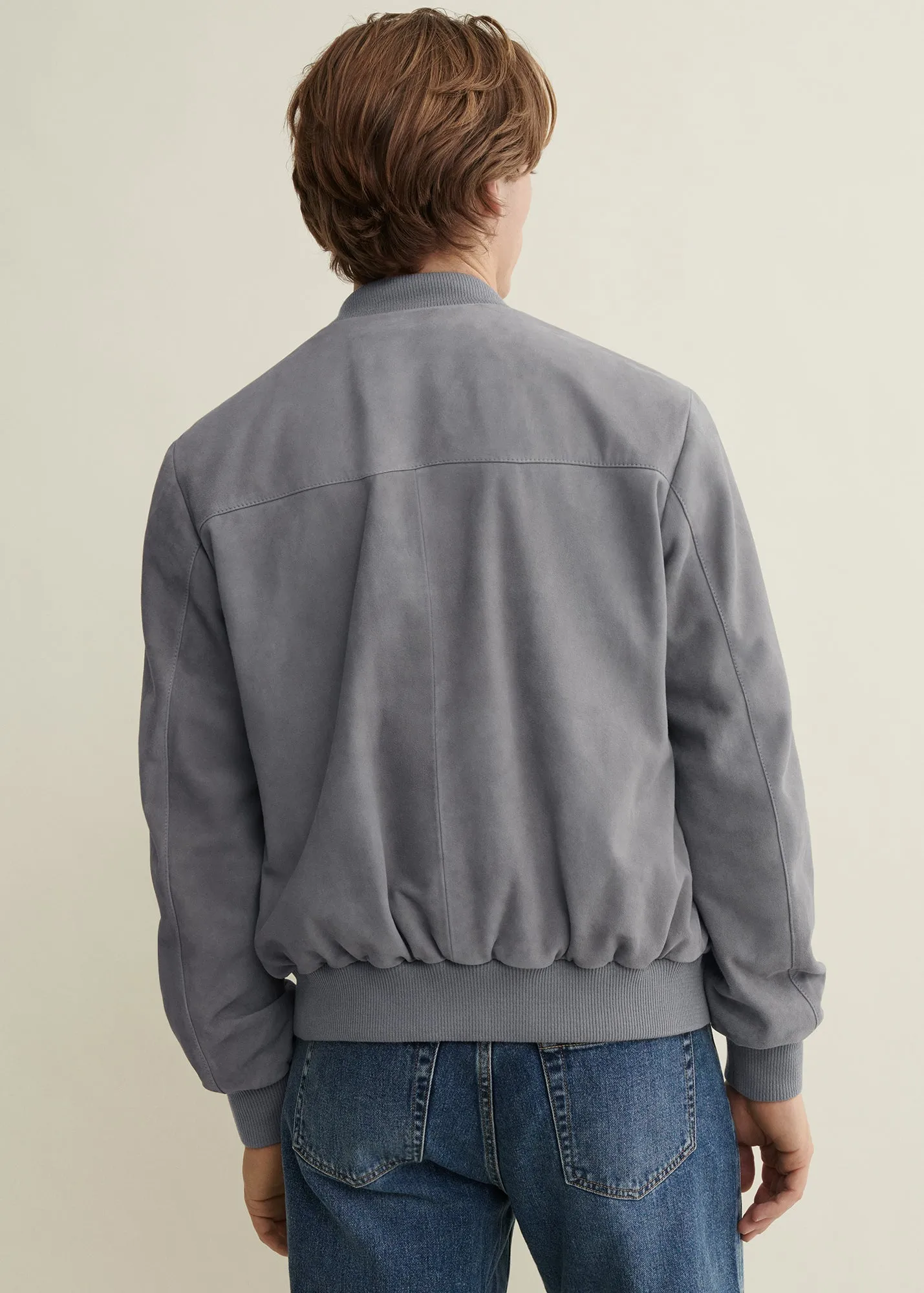 DIDIER | Suede Bomber Jacket sold by ARMA product image thumbnail 2