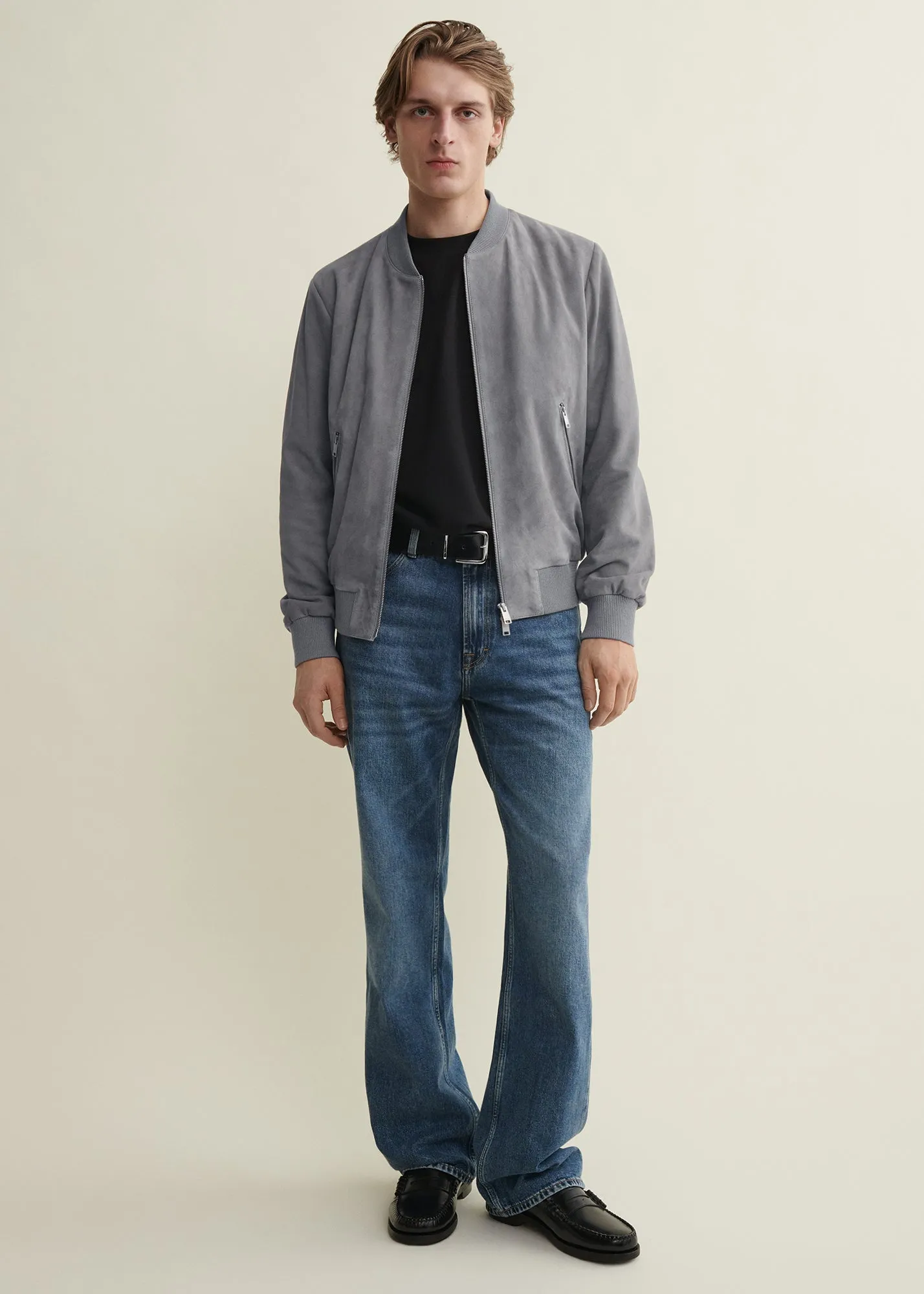 DIDIER | Suede Bomber Jacket sold by ARMA product image thumbnail 3