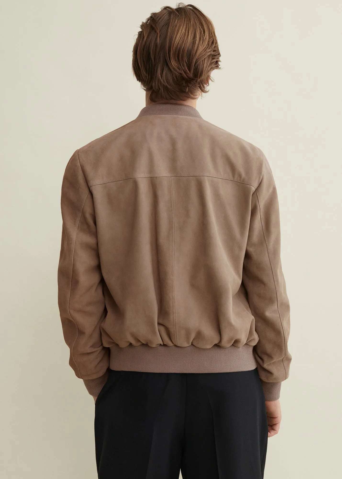 DIDIER | Suede Bomber Jacket sold by ARMA product image thumbnail 4