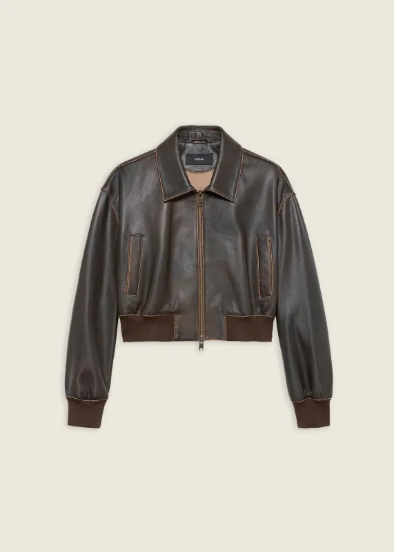 DESY | Vintage Leather Jacket made by ARMA