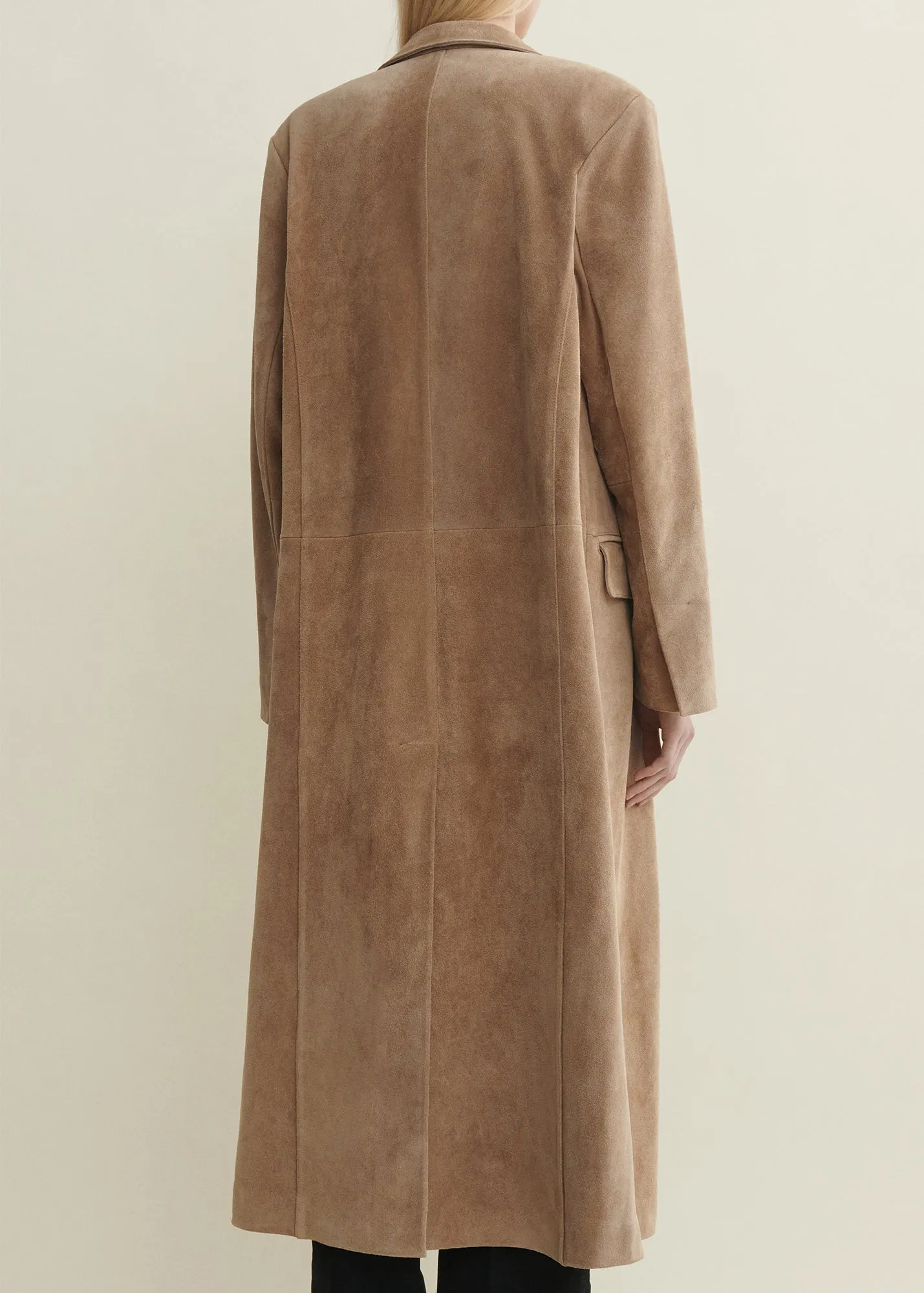 ALISSA | Gritty Suede Long Coat sold by ARMA product image thumbnail 4