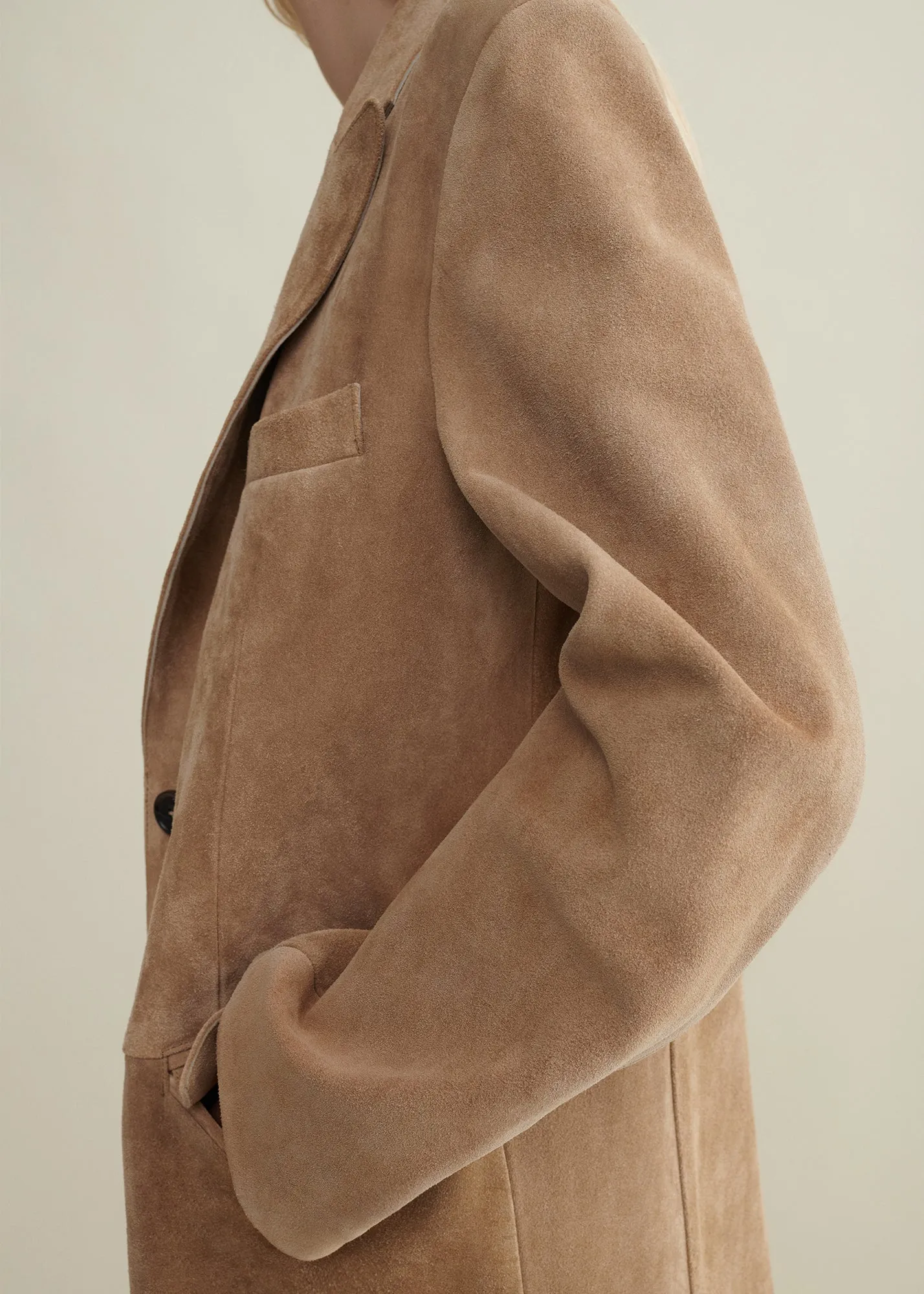 ALISSA | Gritty Suede Long Coat sold by ARMA product image thumbnail 5