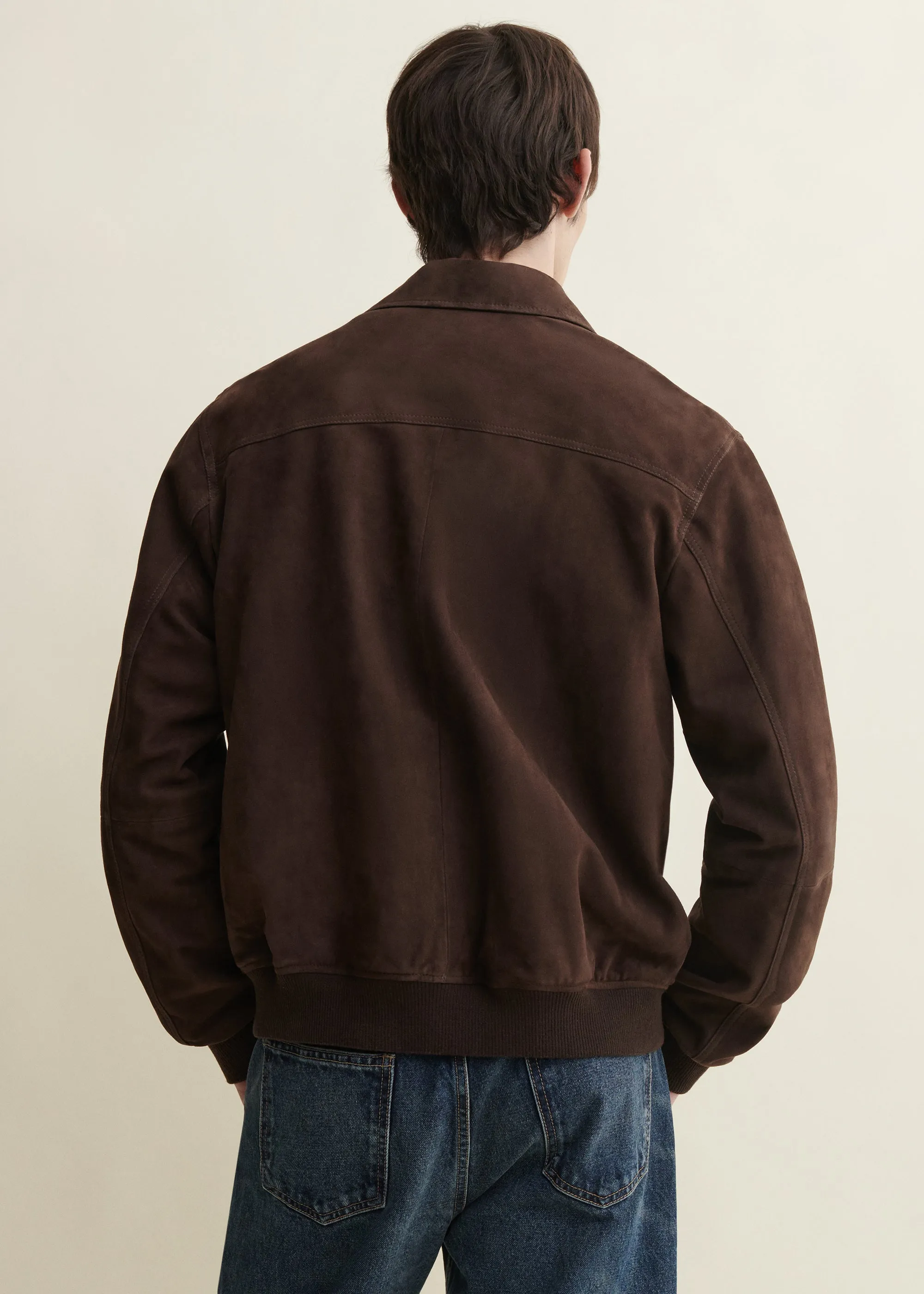TOMME | Suede Jacket | Mud Brown sold by ARMA product image thumbnail 5