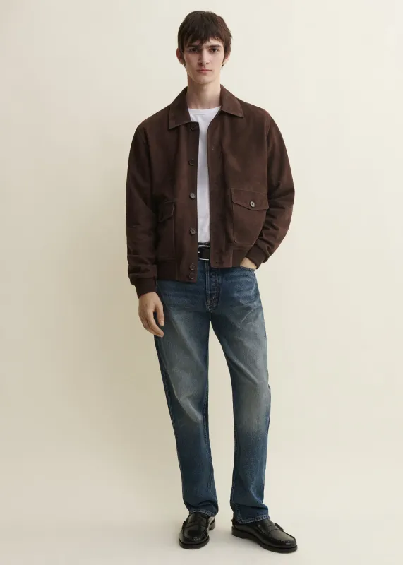 TOMME | Suede Jacket | Mud Brown made by ARMA