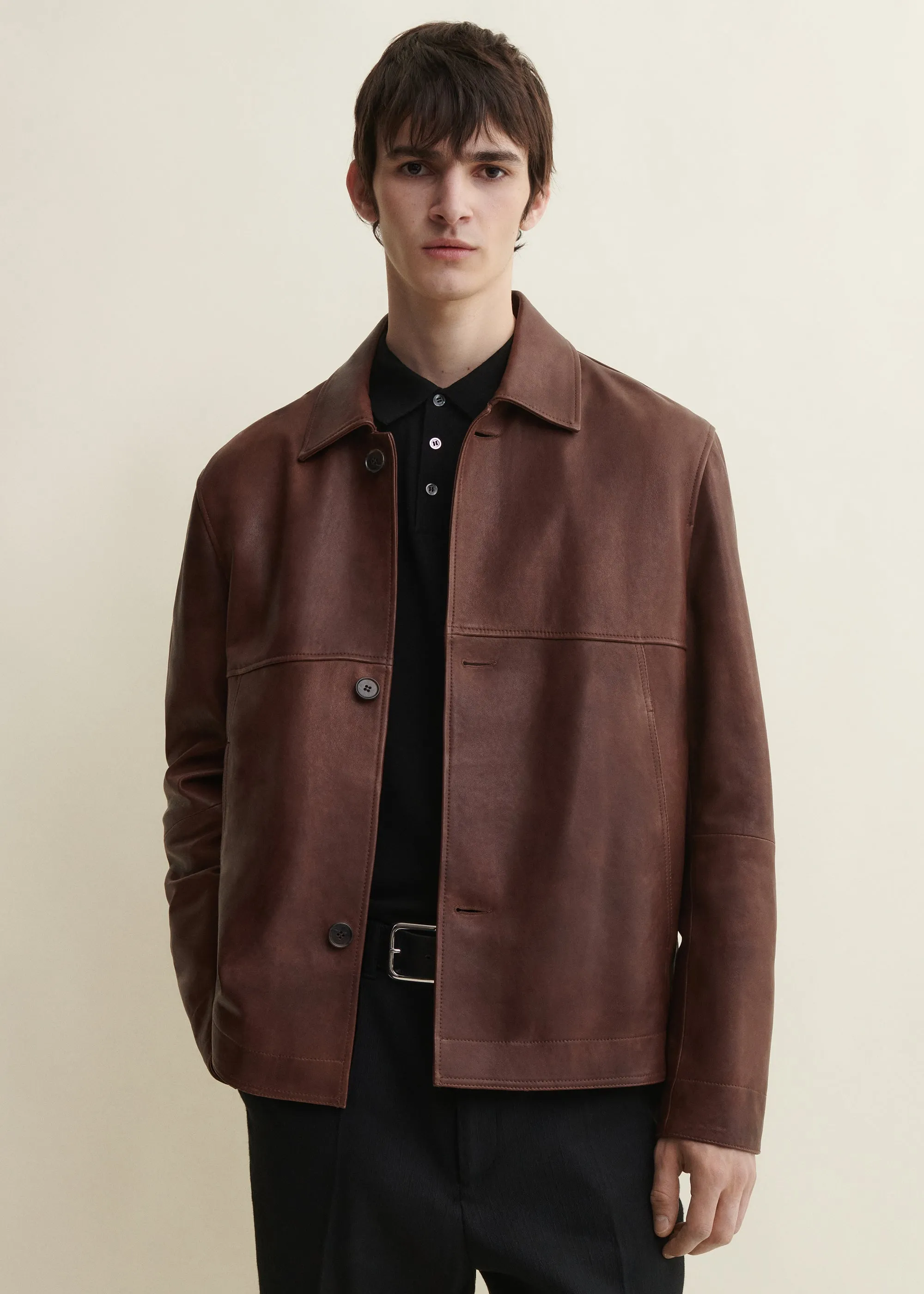 STEEP | Leather Jacket | Whiskey sold by ARMA product image thumbnail 2