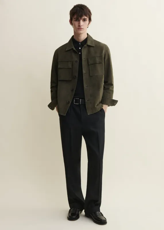 MEX | Suede Shirt | Dark Green made by ARMA