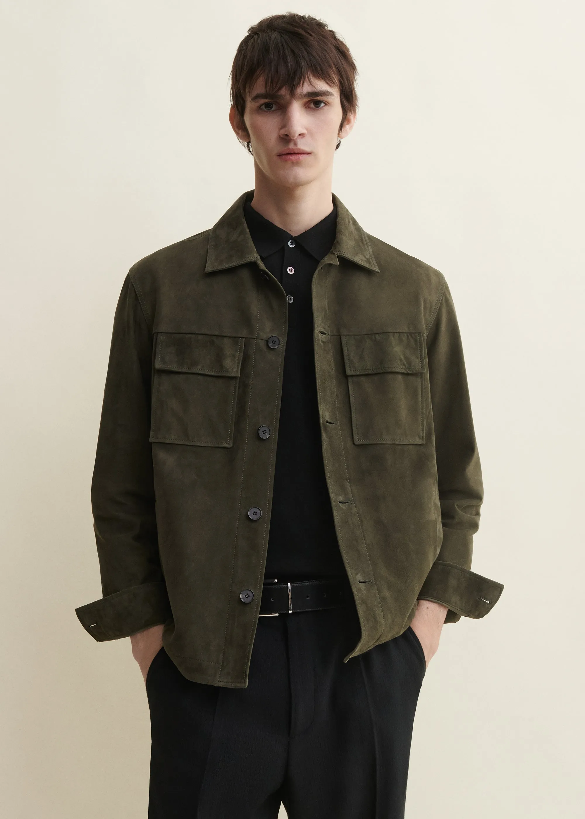 Mex | Suede Shirt | Dark Green sold by ARMA product image thumbnail 2
