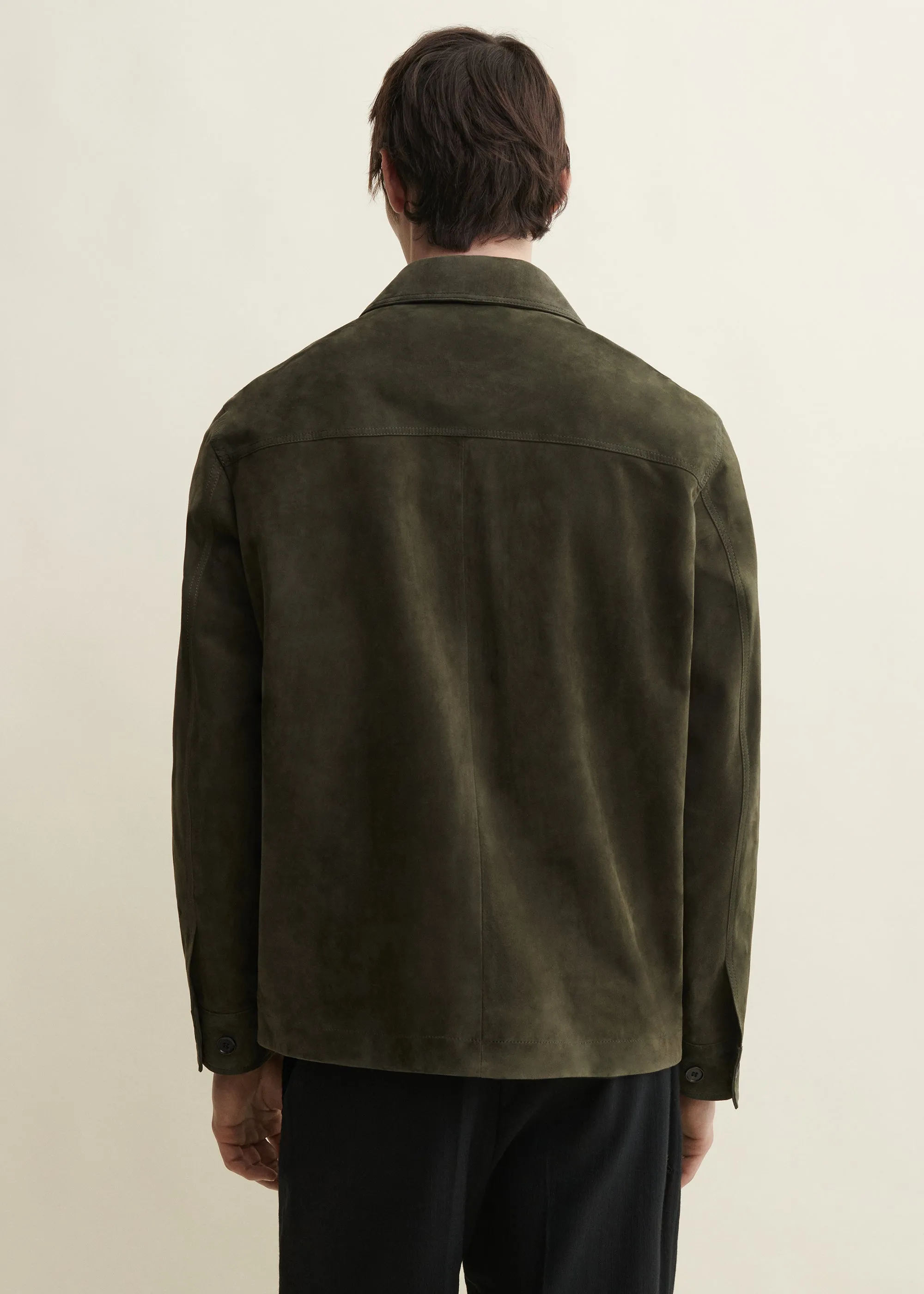 Mex | Suede Shirt | Dark Green sold by ARMA product image thumbnail 4