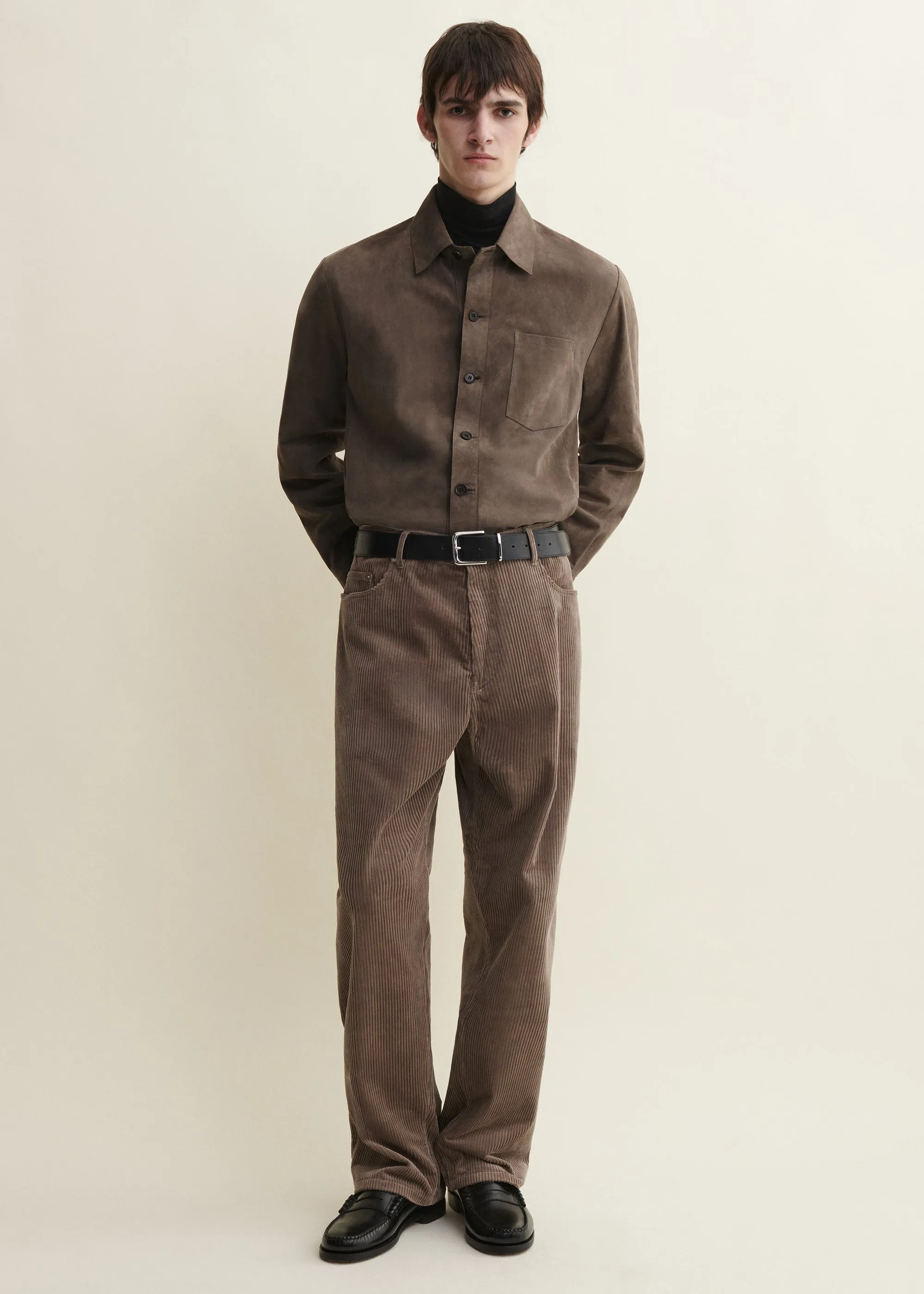 DINO | Suede Shirt | SOIL sold by ARMA