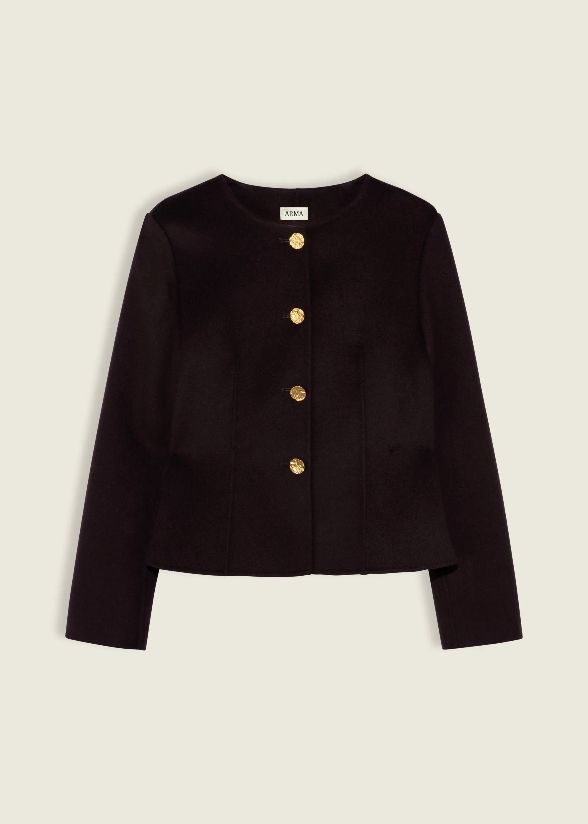 Lorena | Wool Jacket | Umber sold by ARMA product image thumbnail 5