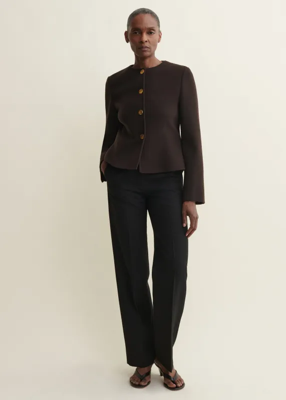 LORENA | Wool Jacket | UMBER made by ARMA