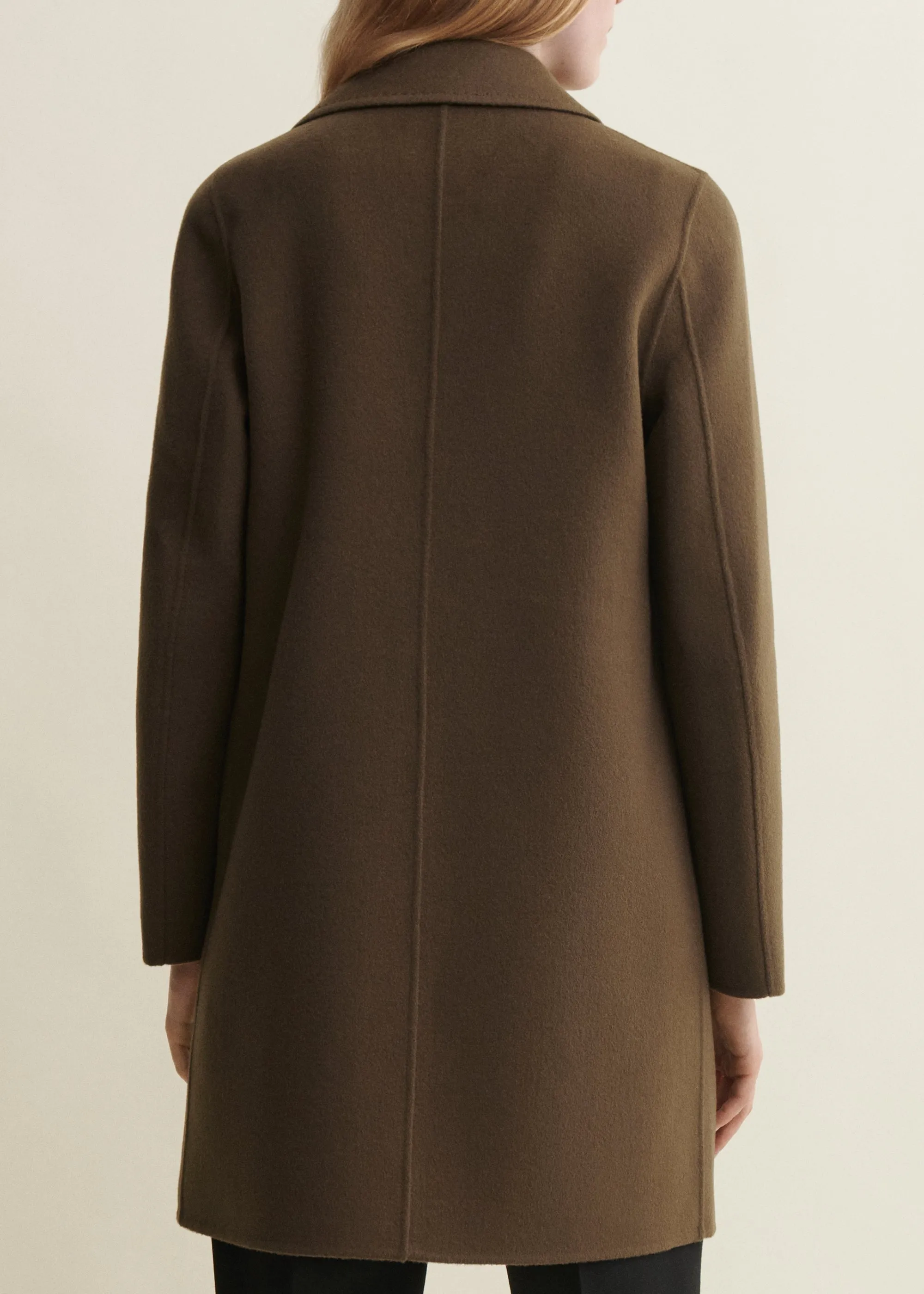 Luceram | Wool Coat | Earth Green sold by ARMA product image thumbnail 4