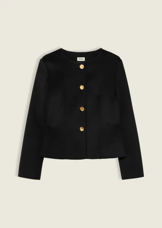 LORENA | Wool Jacket | Black made by ARMA
