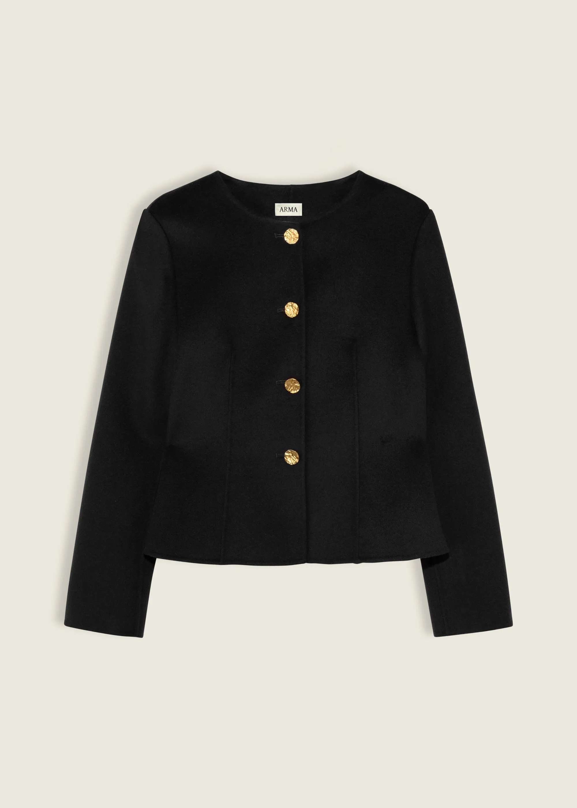 LORENA | Wool Jacket | Black sold by ARMA