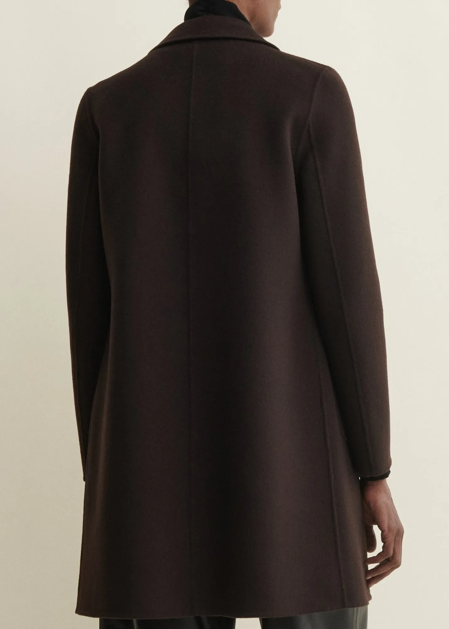 LUCERAM | Single-breasted Wool Coat | UMBER sold by ARMA product image thumbnail 4