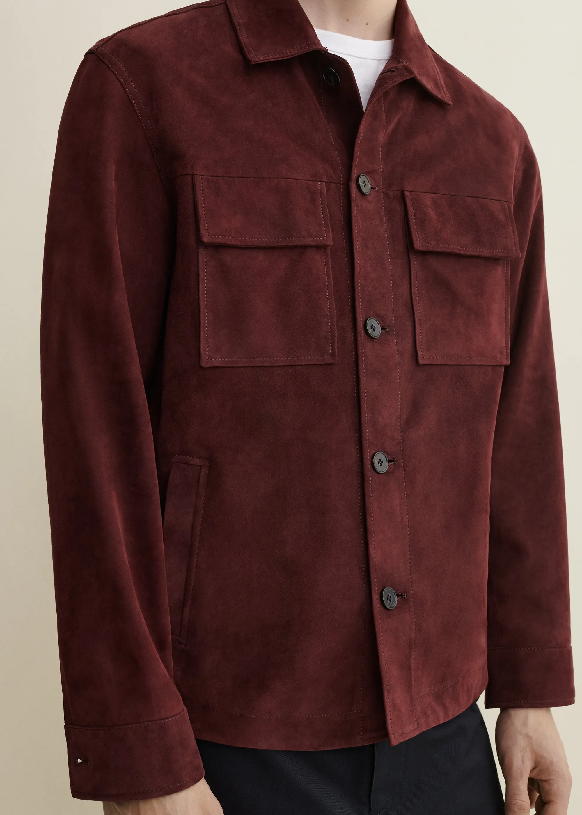 MEX | Suede Shirt | Shiraz sold by ARMA product image thumbnail 3