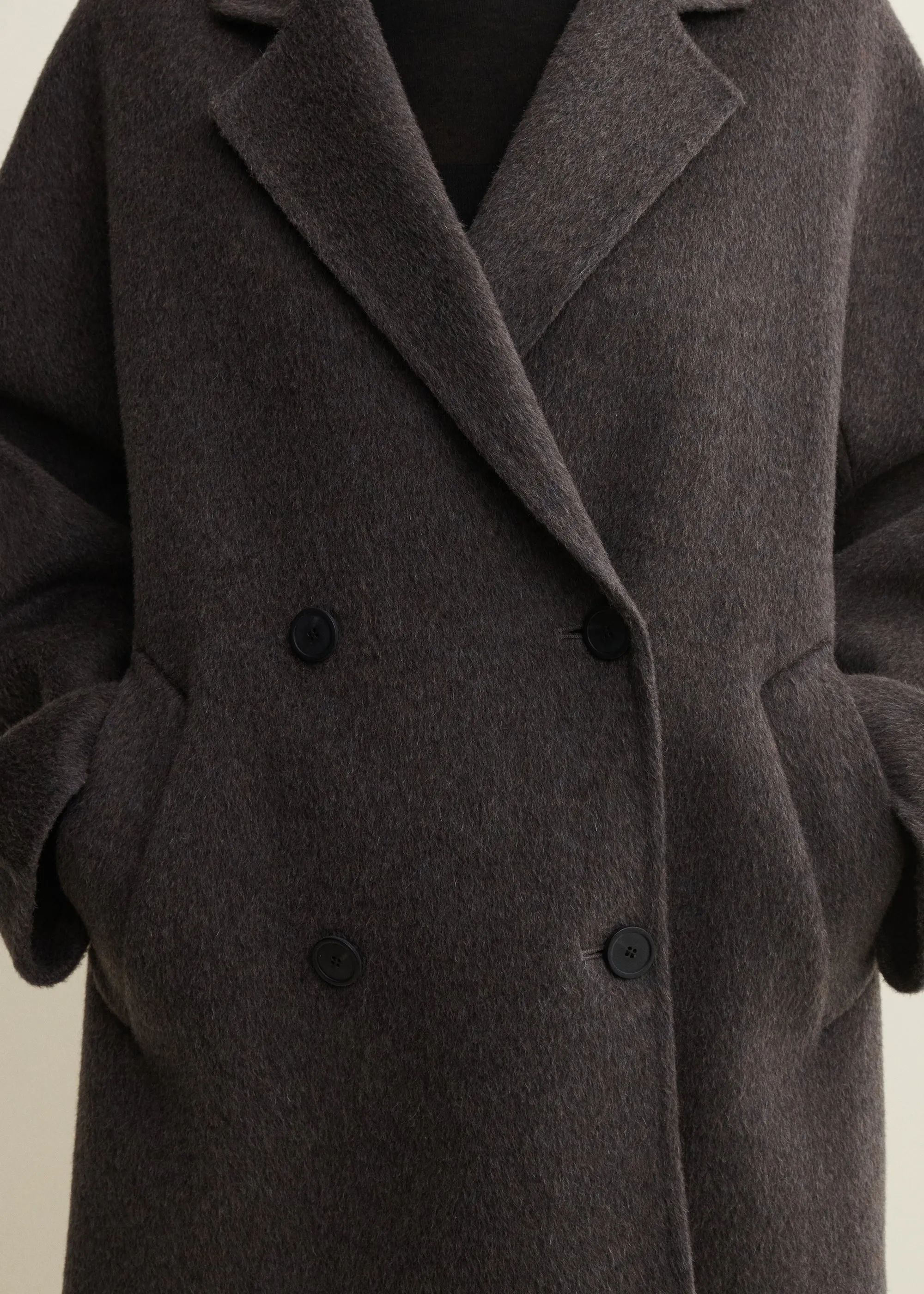 Aurea | Wool Coat | Warm Grey sold by ARMA product image thumbnail 3