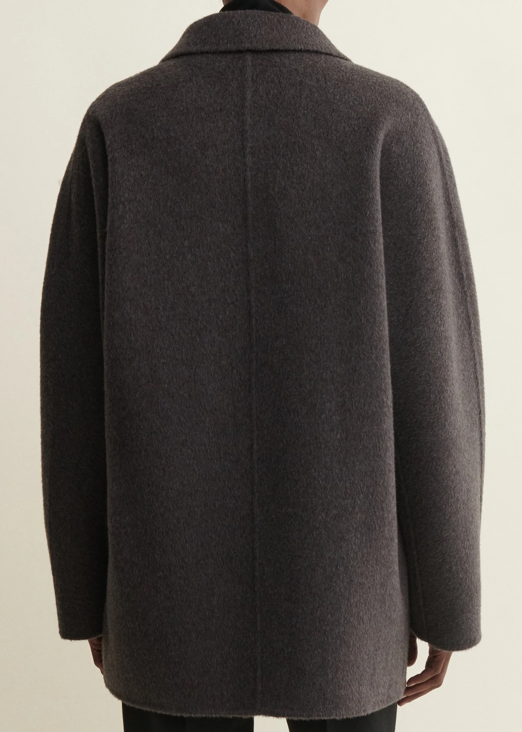 Aurea | Wool Coat | Warm Grey sold by ARMA product image thumbnail 4
