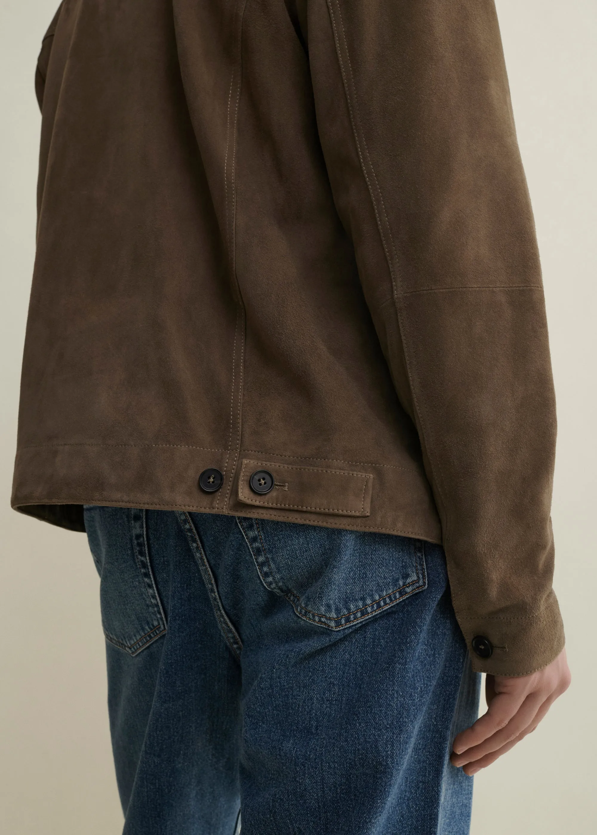 Jaden | Suede Jacket | Soil sold by ARMA product image thumbnail 3