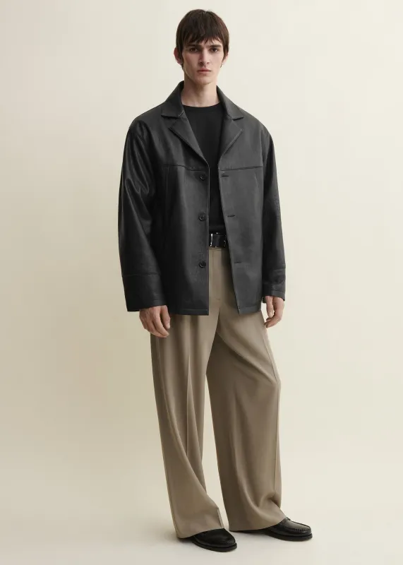 JACK | Leather Jacket | Black made by ARMA