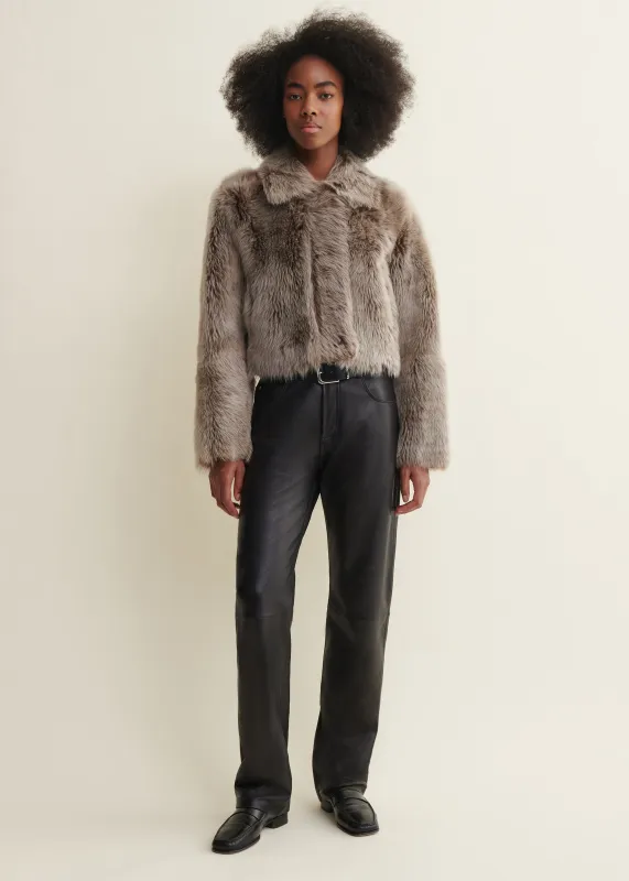 Lucie | Shearling Jacket | Cigar made by ARMA