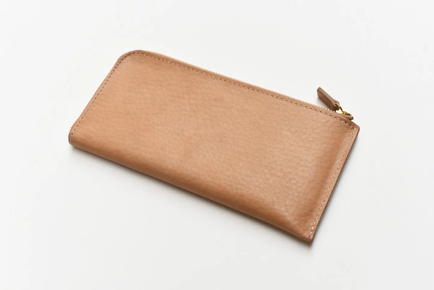 Long Zip Wallet / Tan (WA-ZL-02) sold by 864 product image thumbnail 4