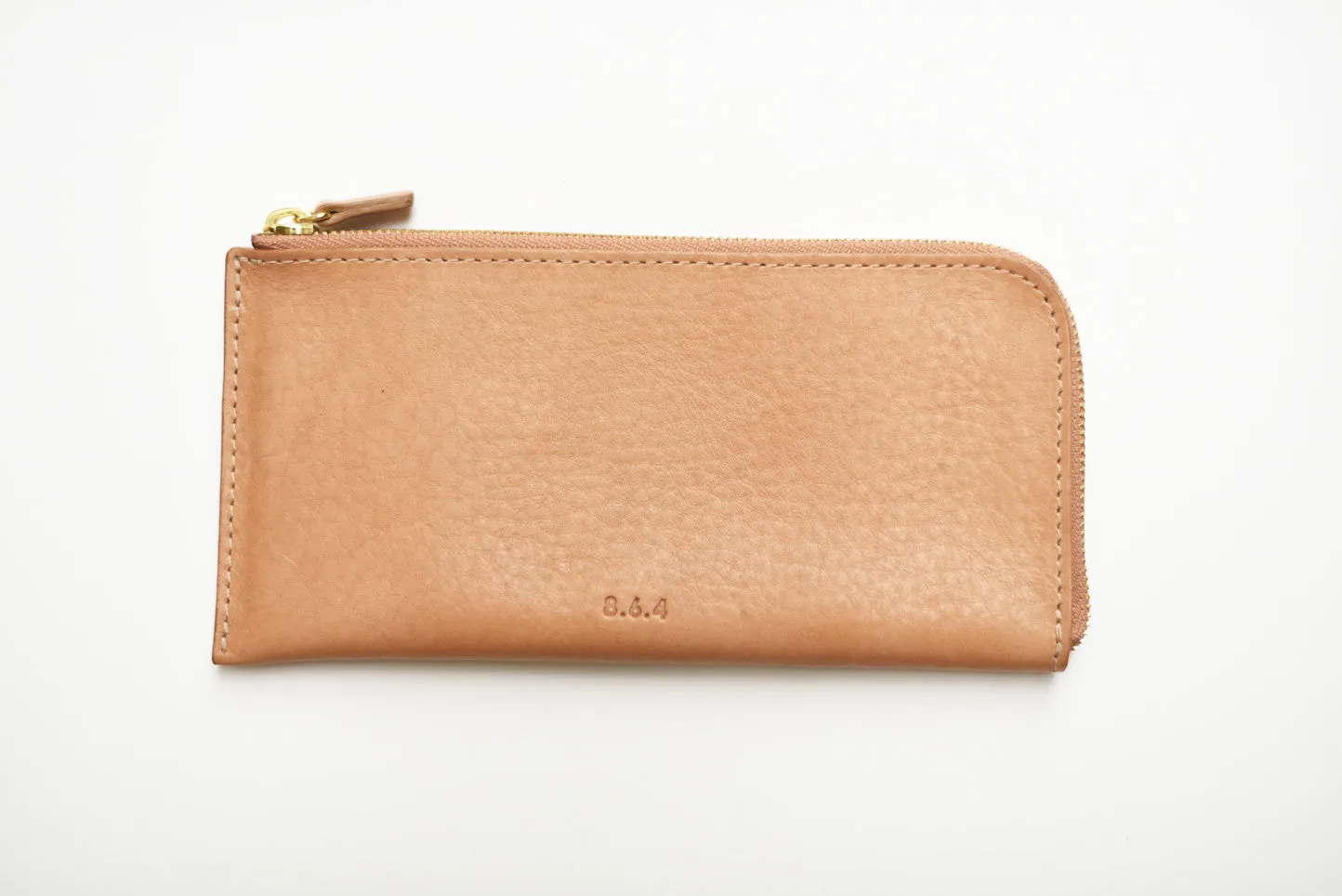 Long Zip Wallet / Tan (WA-ZL-02) sold by 864