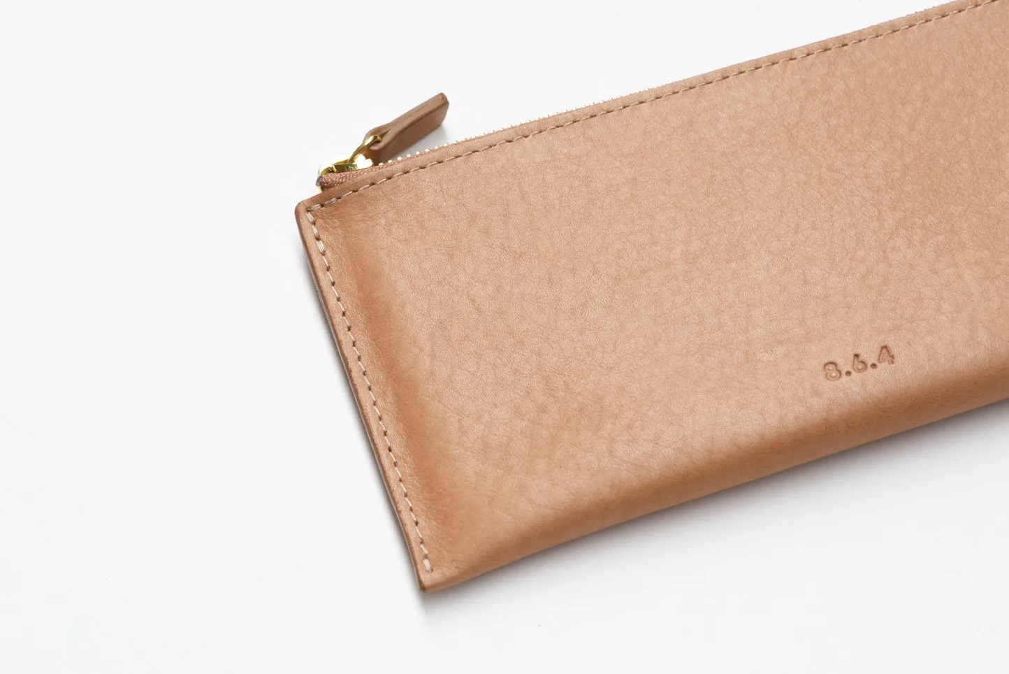 Long Zip Wallet / Tan (WA-ZL-02) sold by 864 product image thumbnail 2