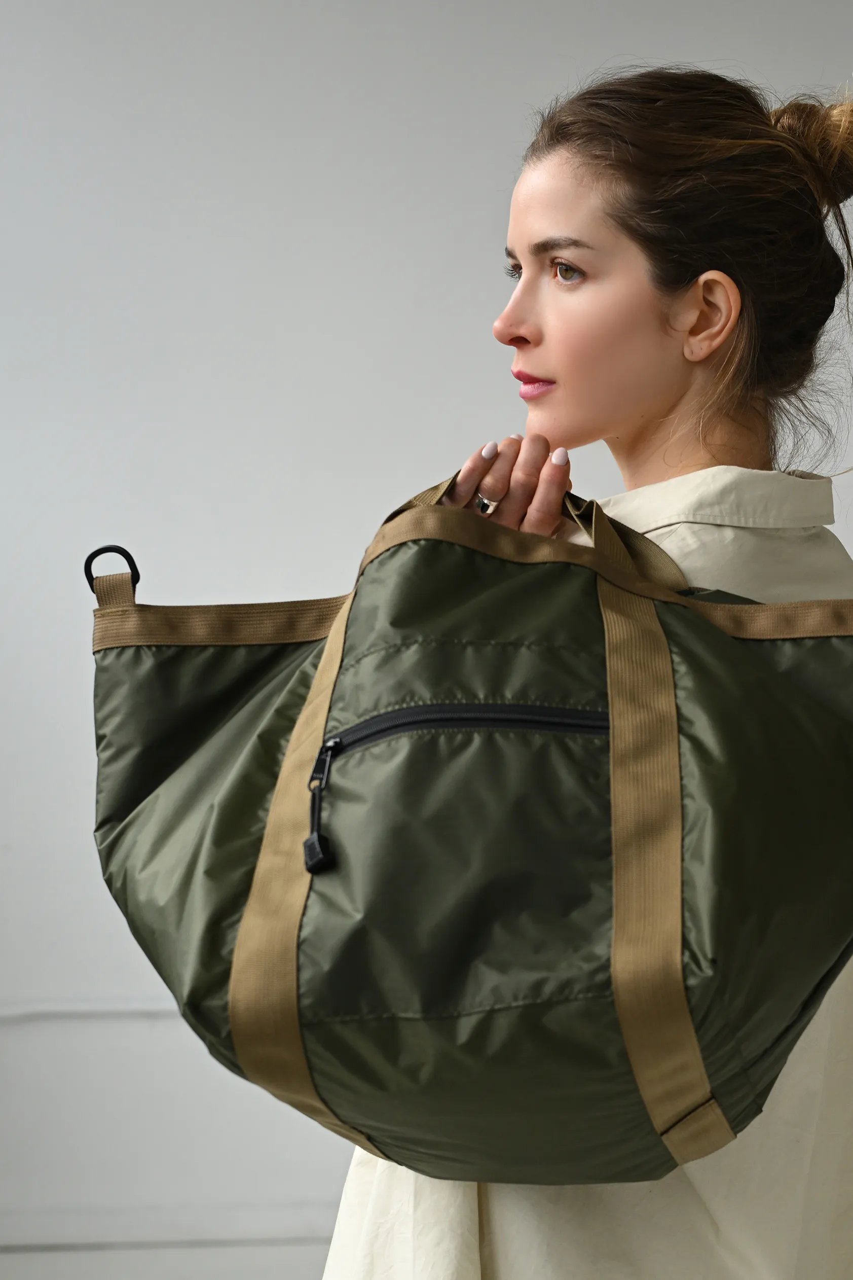 Small Weekender Bag - Olive/Coyote (RN-WS-02) sold by 864 product image thumbnail 5