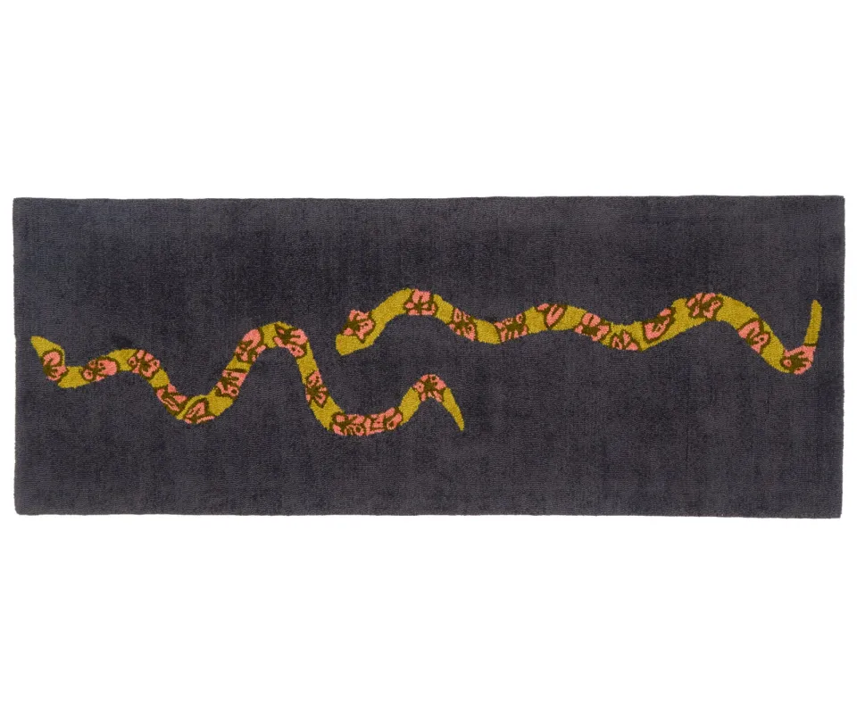 Year of the Snake Runner - Charcoal made by Cold Picnic