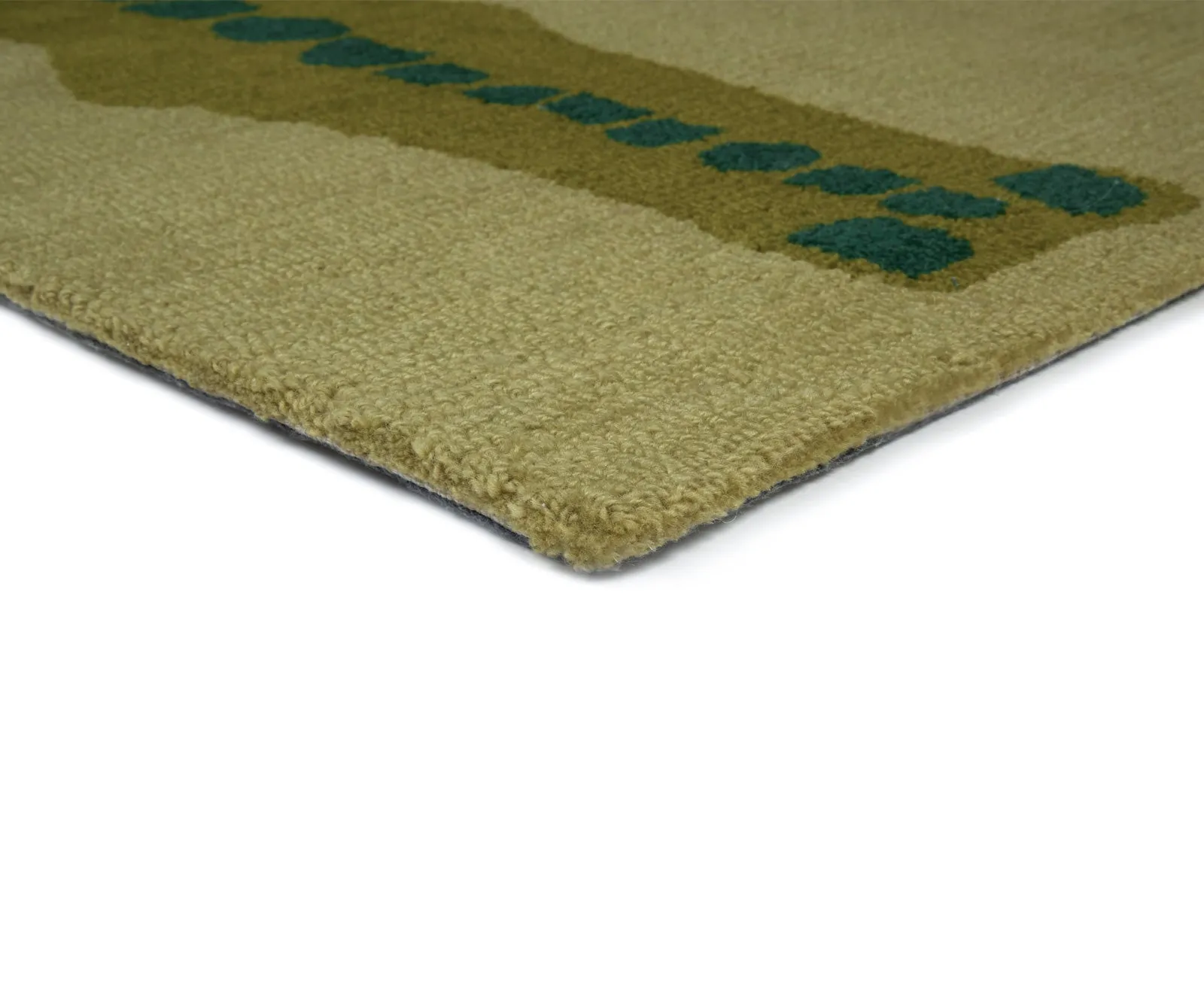 Wool Nylon Crocodile Runner - Avocado sold by Cold Picnic product image thumbnail 2