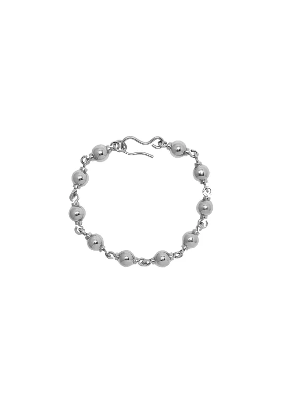 Silver Suona Bracelet made by Laura Lombardi