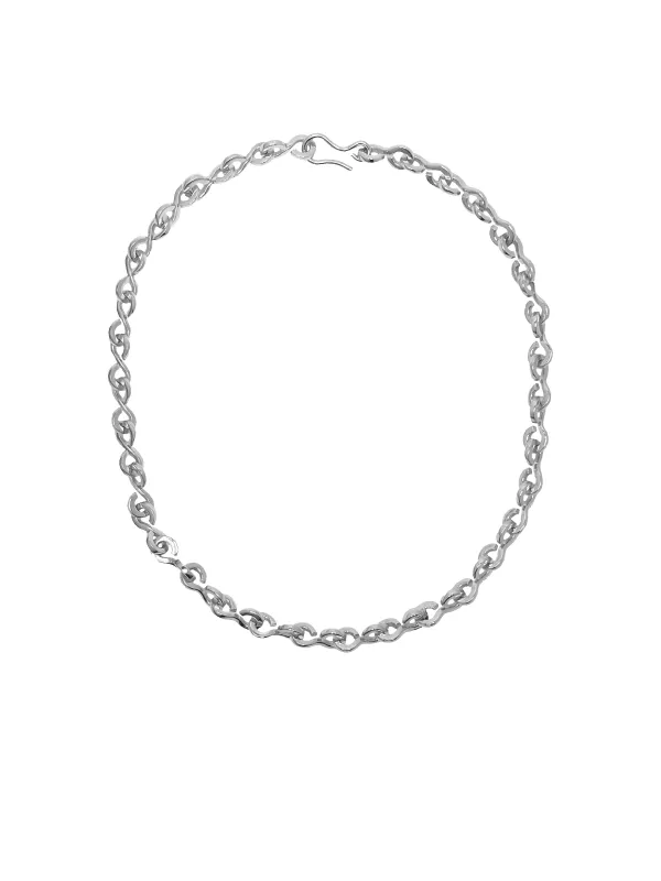 Silver Nuova Necklace sold by Laura Lombardi