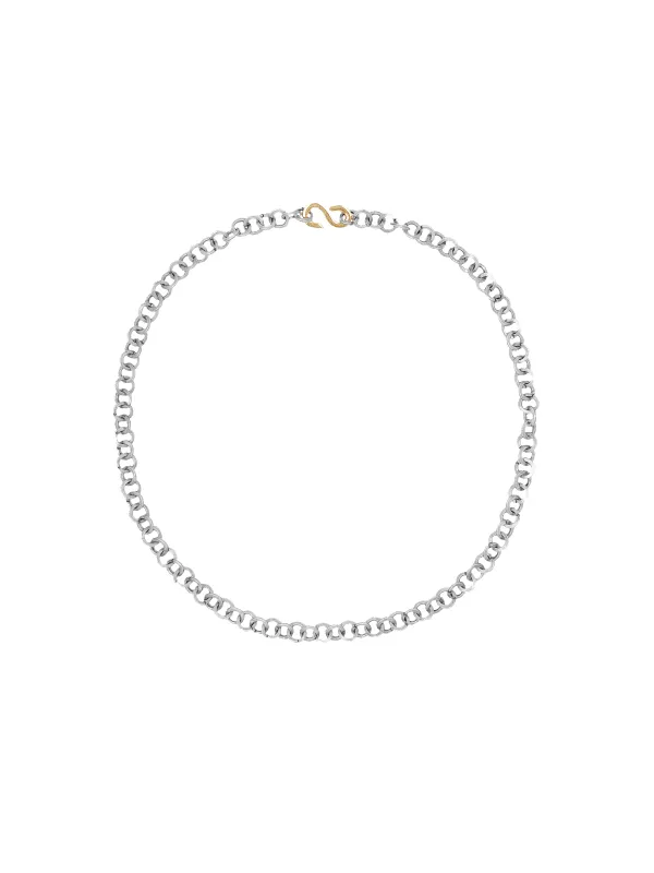 Two Tone Colonna Necklace sold by Laura Lombardi