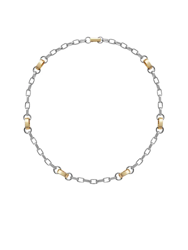 Two Tone Centa Necklace sold by Laura Lombardi