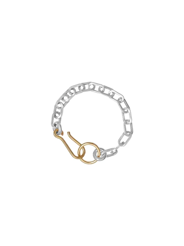 Two Tone Fara Bracelet made by Laura Lombardi