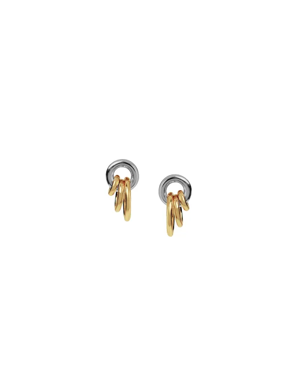 Two Tone Aria Earrings sold by Laura Lombardi