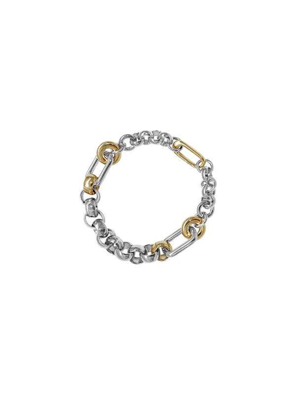 Two Tone Pietra Bracelet sold by Laura Lombardi